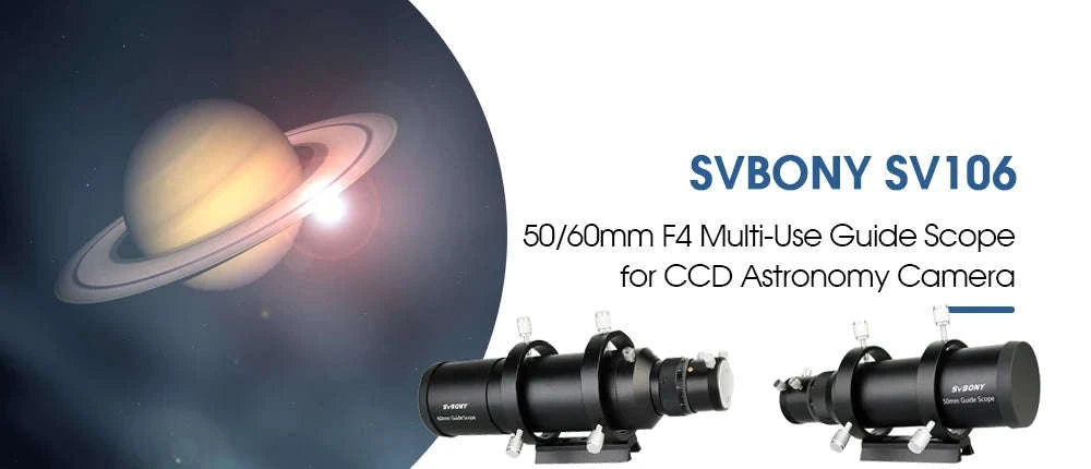 SVBONY SV106 Telescope Guide Scope 50mm/60mm F4-SV106 50mm