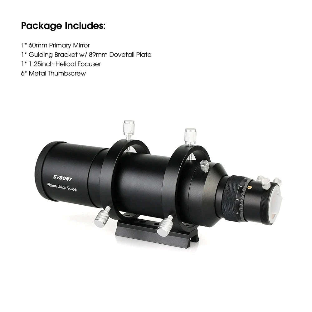 SVBONY SV106 Telescope Guide Scope 50mm/60mm F4-SV106 50mm