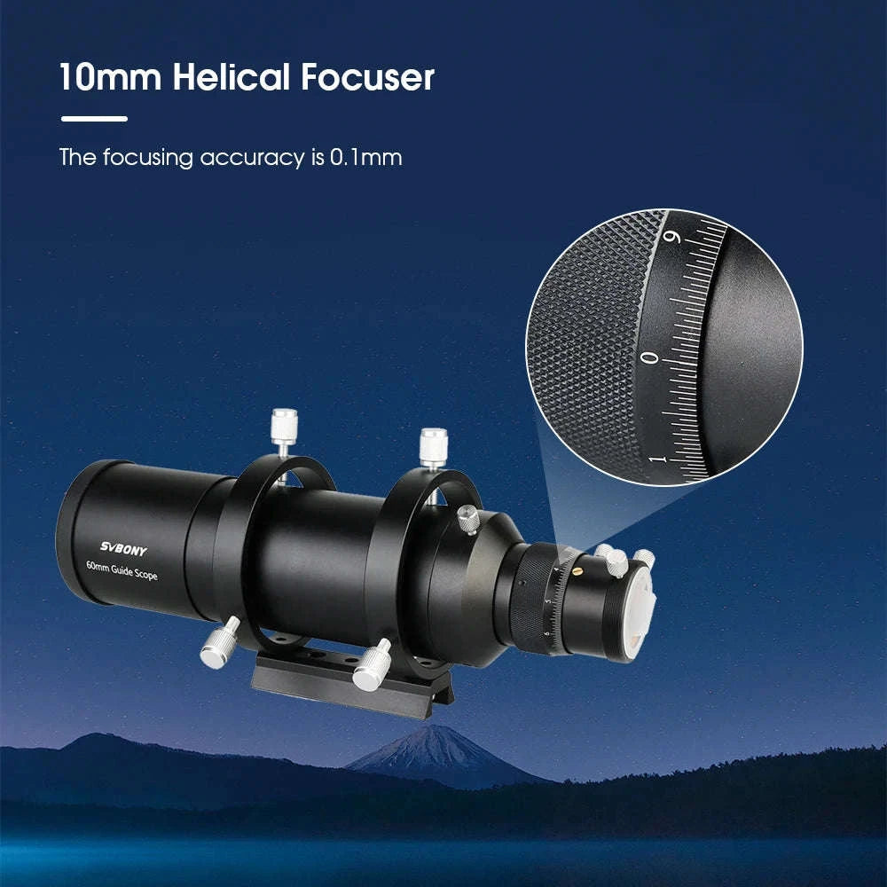 SVBONY SV106 Telescope Guide Scope 50mm/60mm F4-SV106 50mm
