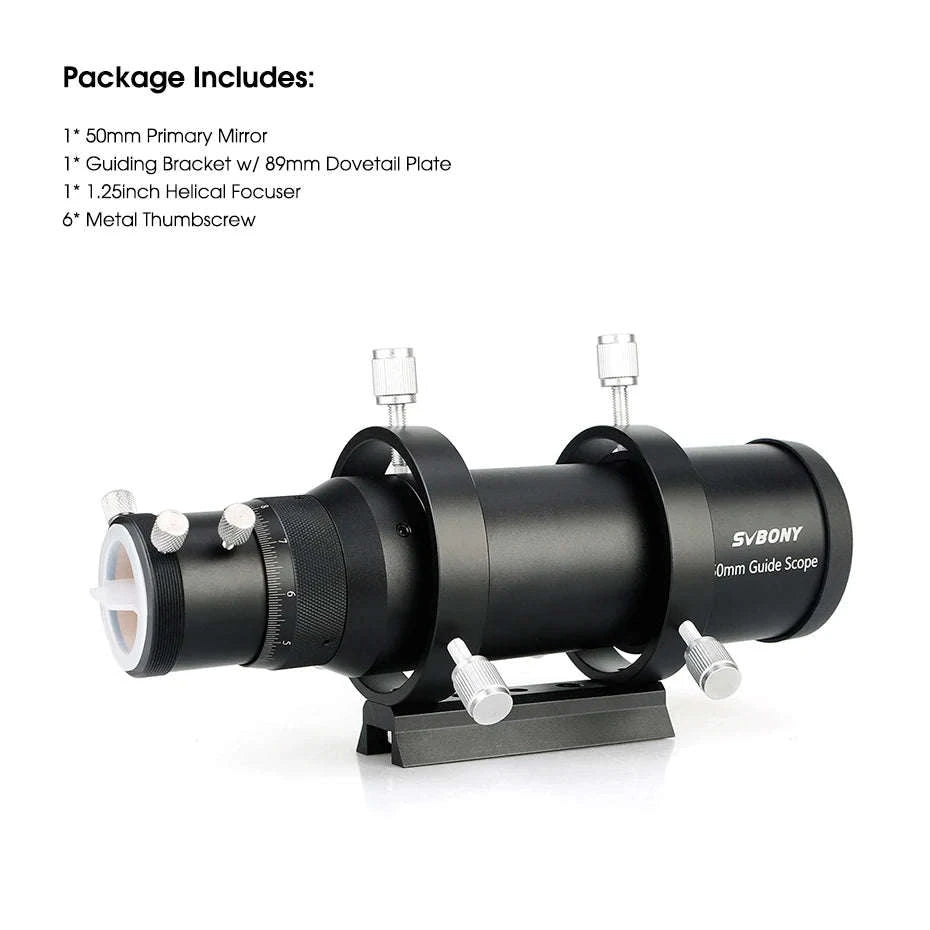 SVBONY SV106 Telescope Guide Scope 50mm/60mm F4-SV106 50mm