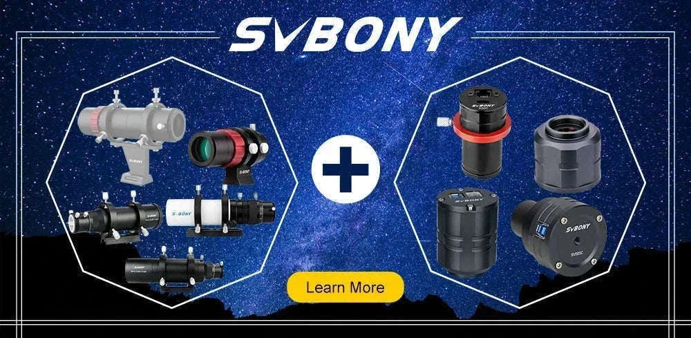 SVBONY SV106 Telescope Guide Scope for Precise Astrophotography-SV106 50mm