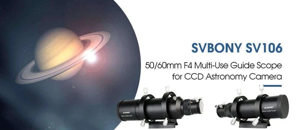 SVBONY SV106 Telescope Guide Scope for Precise Astrophotography-SV106 50mm