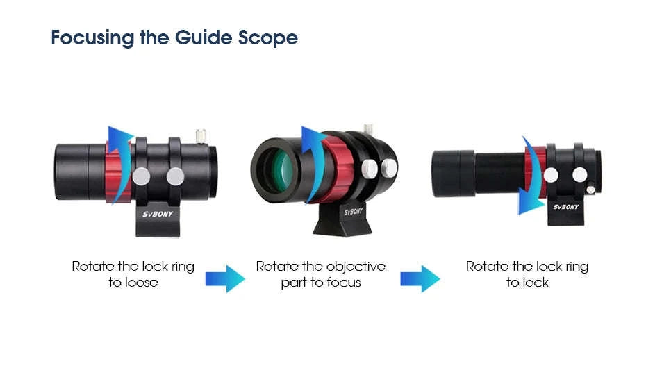 SVBONY SV165 30mm f/4 Ultra-Mini Guide Scope-SV165