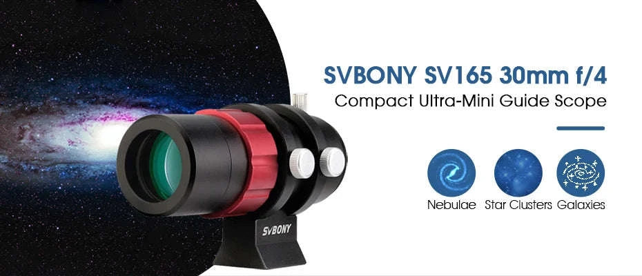 SVBONY SV165 30mm f/4 Ultra-Mini Guide Scope-SV165