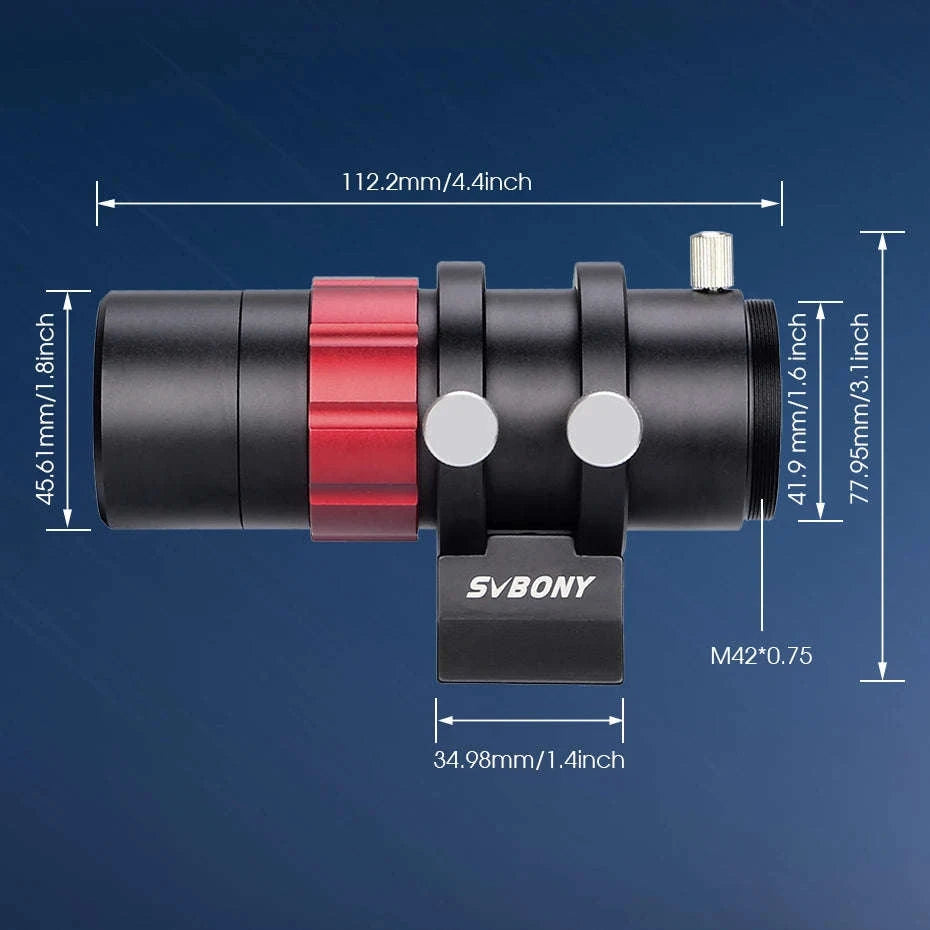 SVBONY SV165 30mm f/4 Ultra-Mini Guide Scope-SV165