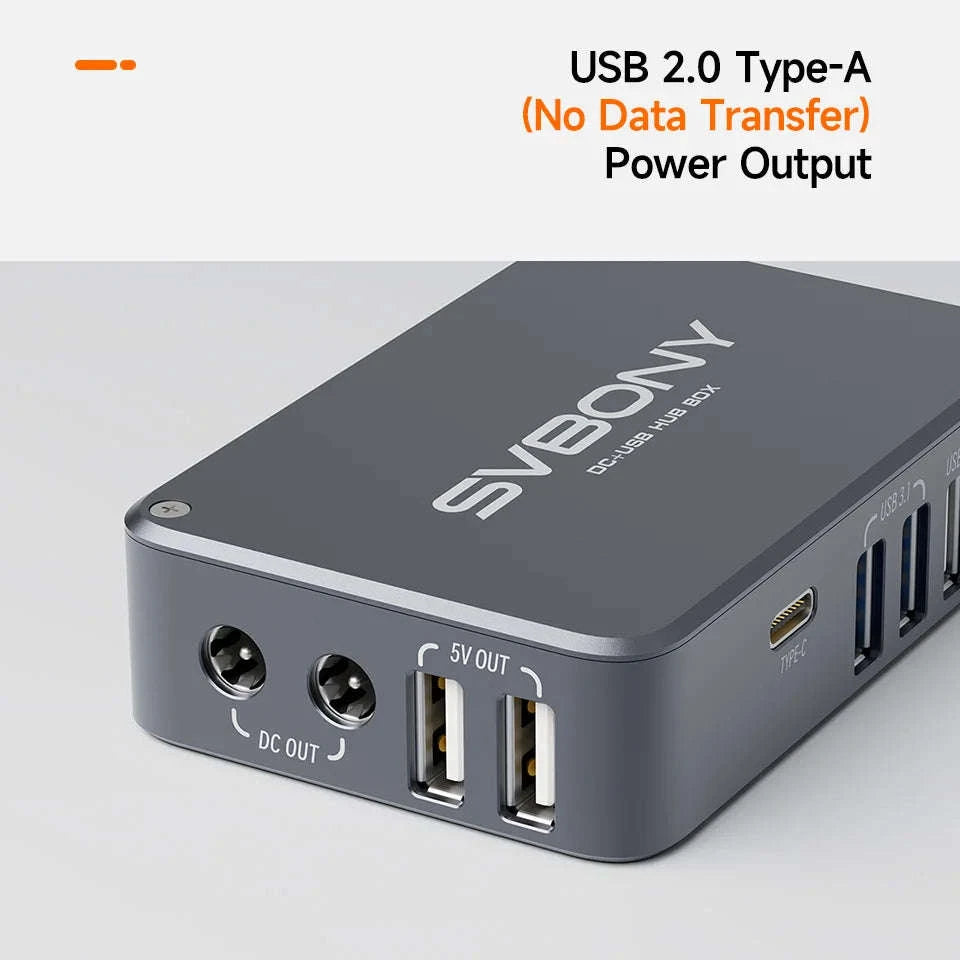 SVBONY SV241 Astronomy DC + USB Hub Power Adapter for Astrophotography-SV241X2 / CN