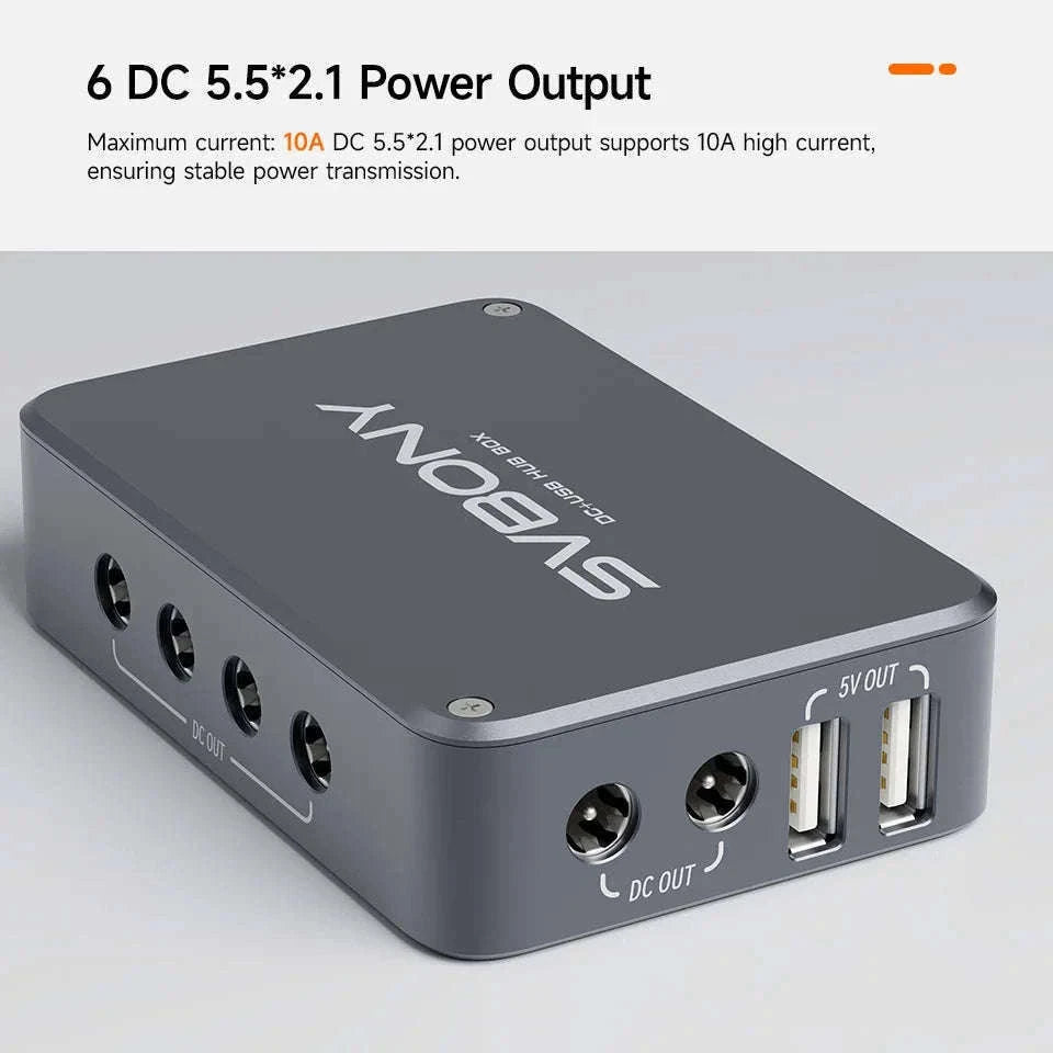 SVBONY SV241 Astronomy DC + USB Power Hub for Astrophotography-SV241X2 / CN