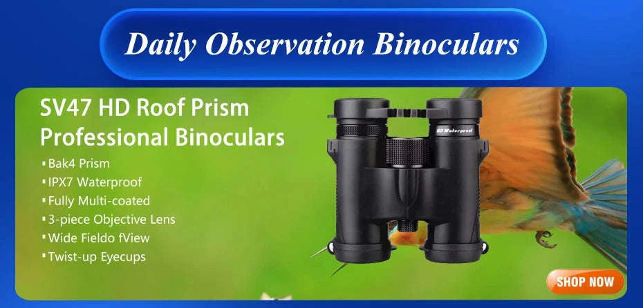 SVBONY SV28 Spotting Scope Zoom Telescope Waterproof-20-60X60-holder