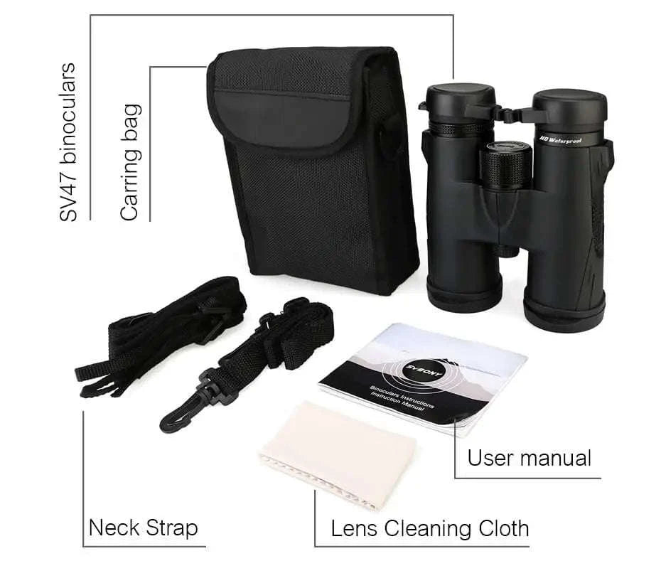 SVBONY SV47 Bird Watching Binoculars – Waterproof Outdoor Optics-8X42mm