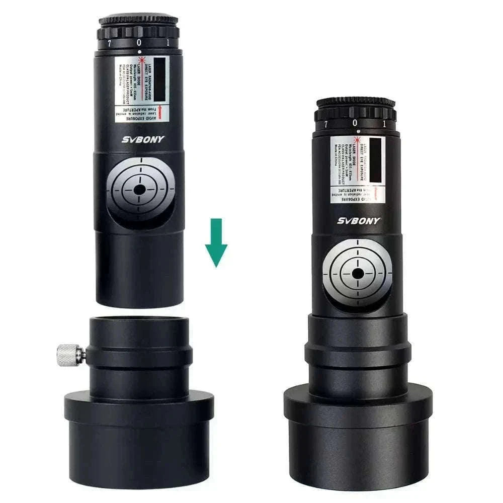 SVBONY Telescope Collimator with 2" Adapter for Newtonian Reflectors-Red Laser Collimator