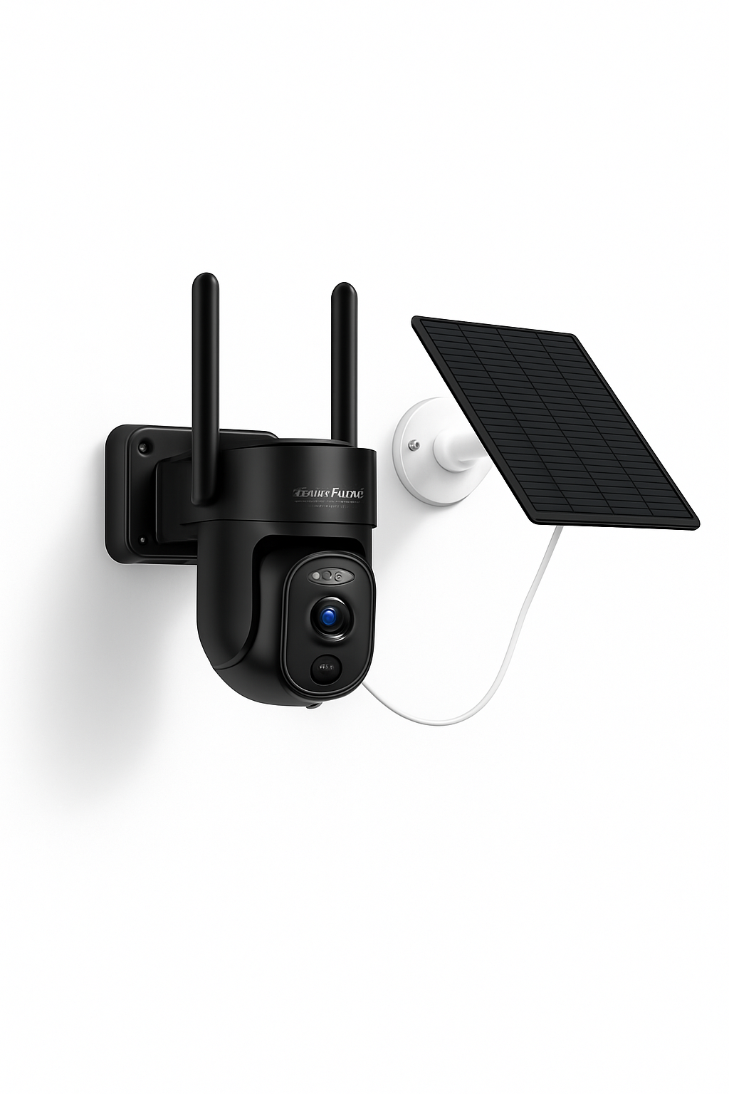 4G Solar Security Camera with Human Detection & 360° Coverage