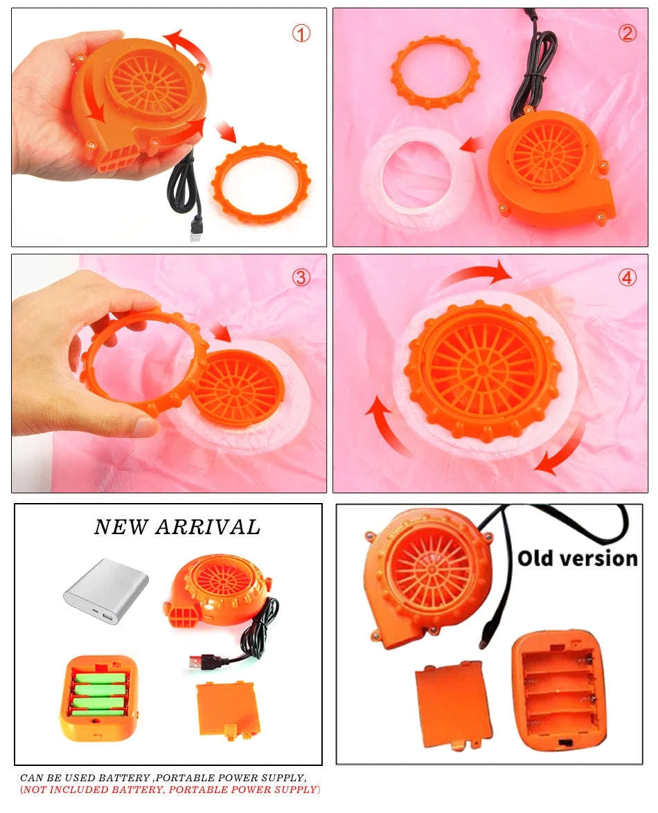 T‑Rex Inflatable Dinosaur Costume for Kids and Adults-Brown / Fit Height 150-200cm / T-REX