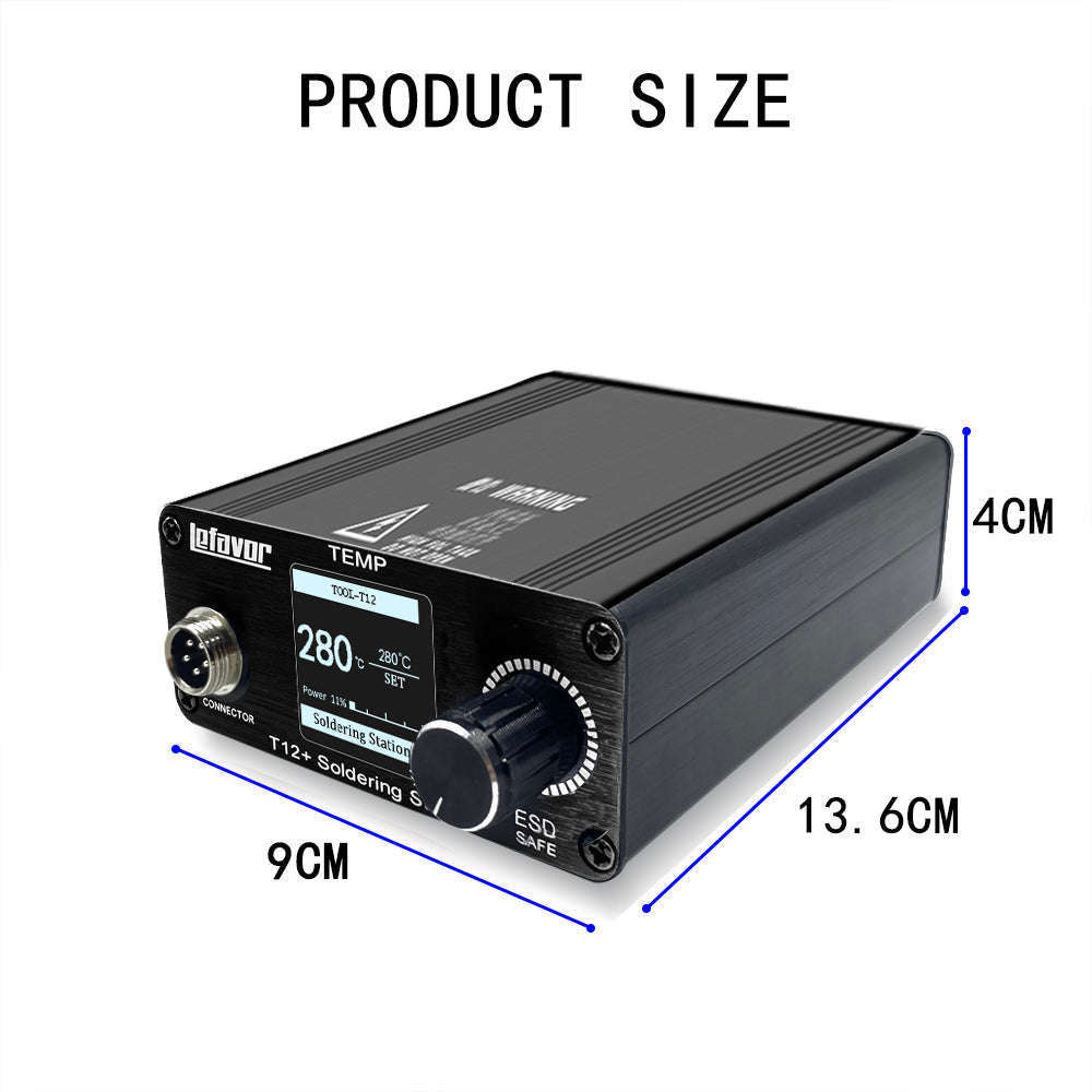 T12 75W Digital Soldering Iron Station with 150–450°C Control-T12NEW SET1 / US