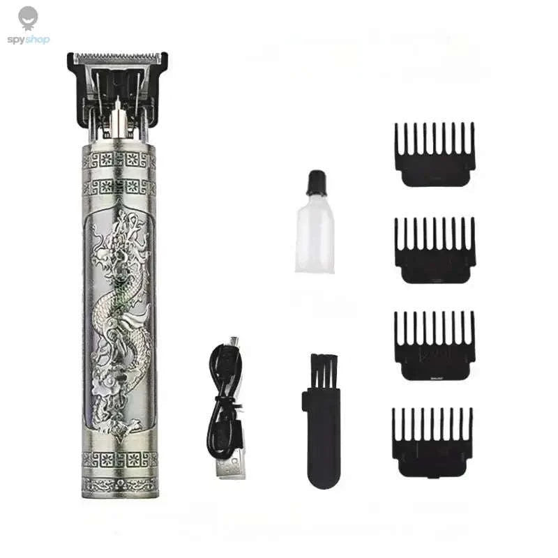 T9 USB Electric Hair Clipper for Men-Gold Panlong