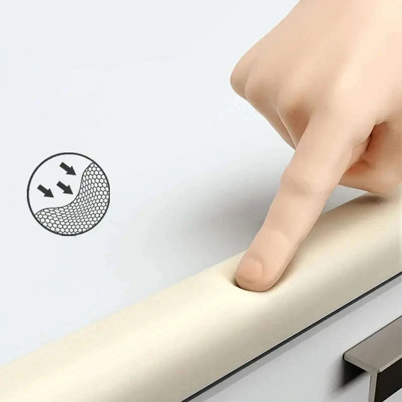 Table Corner Safety Strips – Soft Baby Protection-White