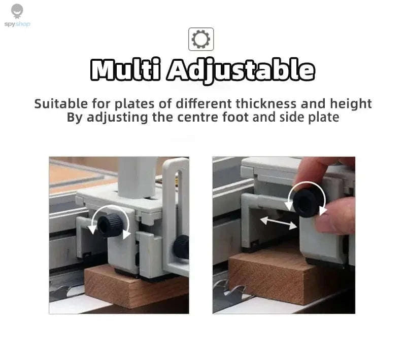 Table Saw Push Block Safe Pusher-Grey / 1PCS