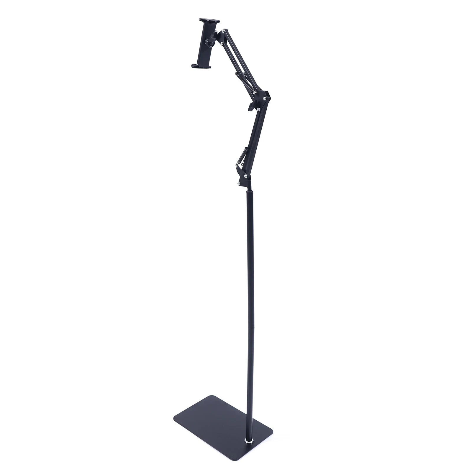 Tablet Floor Stand Adjustable Height & 360° Swivel-black / United States