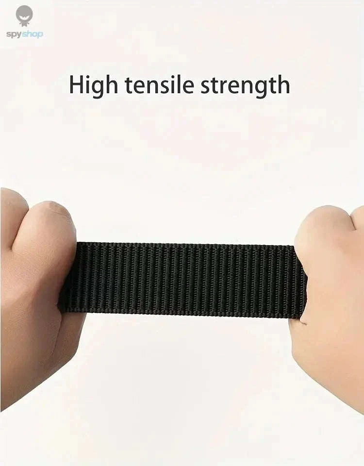 Tactical Canvas Belt – Automatic Buckle, Durable Outdoor Strength-light brown / 120cm