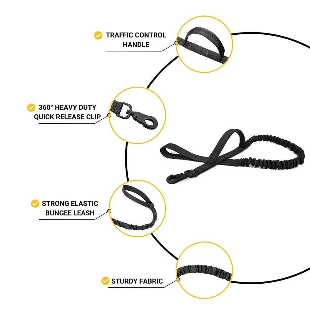 Tactical Cat Harness Adjustable Vest for Confident Outdoor Adventures-Camouflage harness / United States