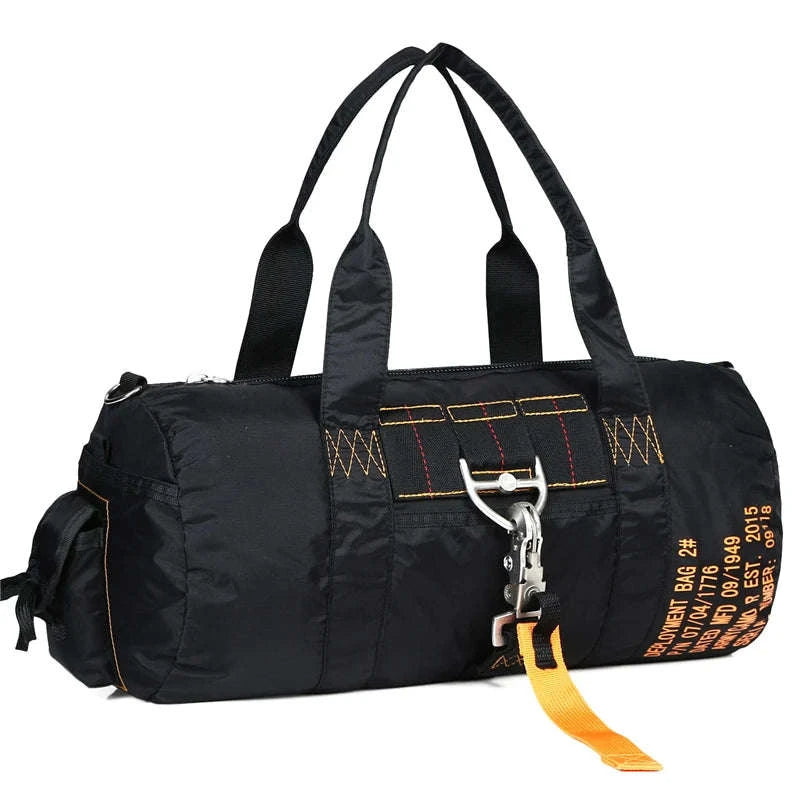 Tactical Duffle Bag Water-Resistant Nylon Travel Gear Bag-OD Green / United States