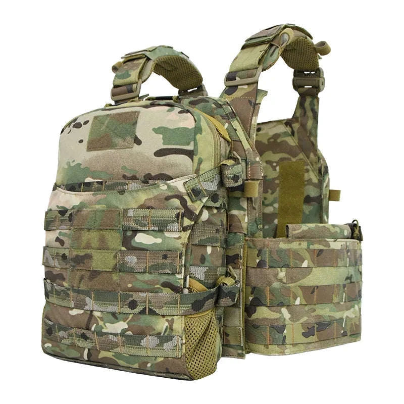 Tactical Vest Hydration Pack with Molle Expansion-RG