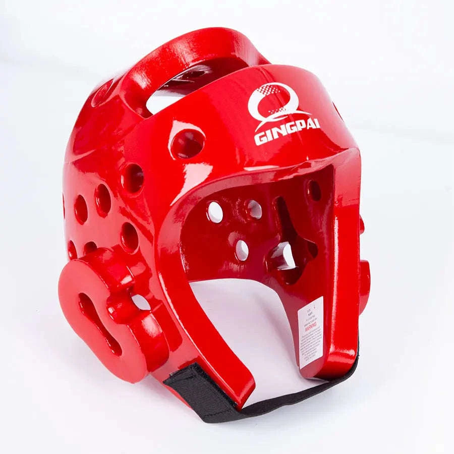 Taekwondo Headgear for Sparring and Martial Arts Protection-Red / XL