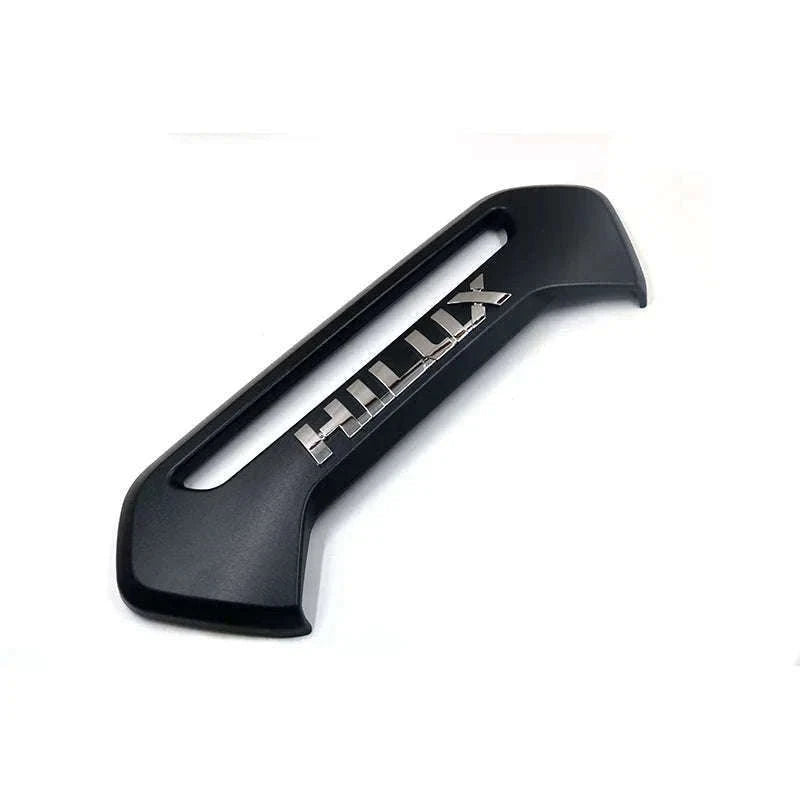 Tailgate Door Handle Bowl Cover Kit 2015-2023 Matte Black-black