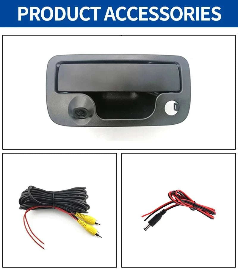 Tailgate Handle Reverse Camera for VW Amarok 2010–2020 NTSC-Ruler camera / 12V