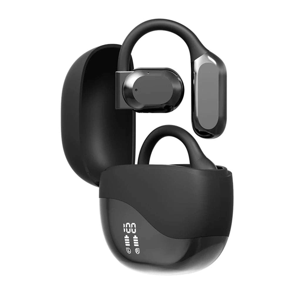 TalkLink AI Translator Earbuds | Real-Time Language Translation with Bluetooth 5.4-Black