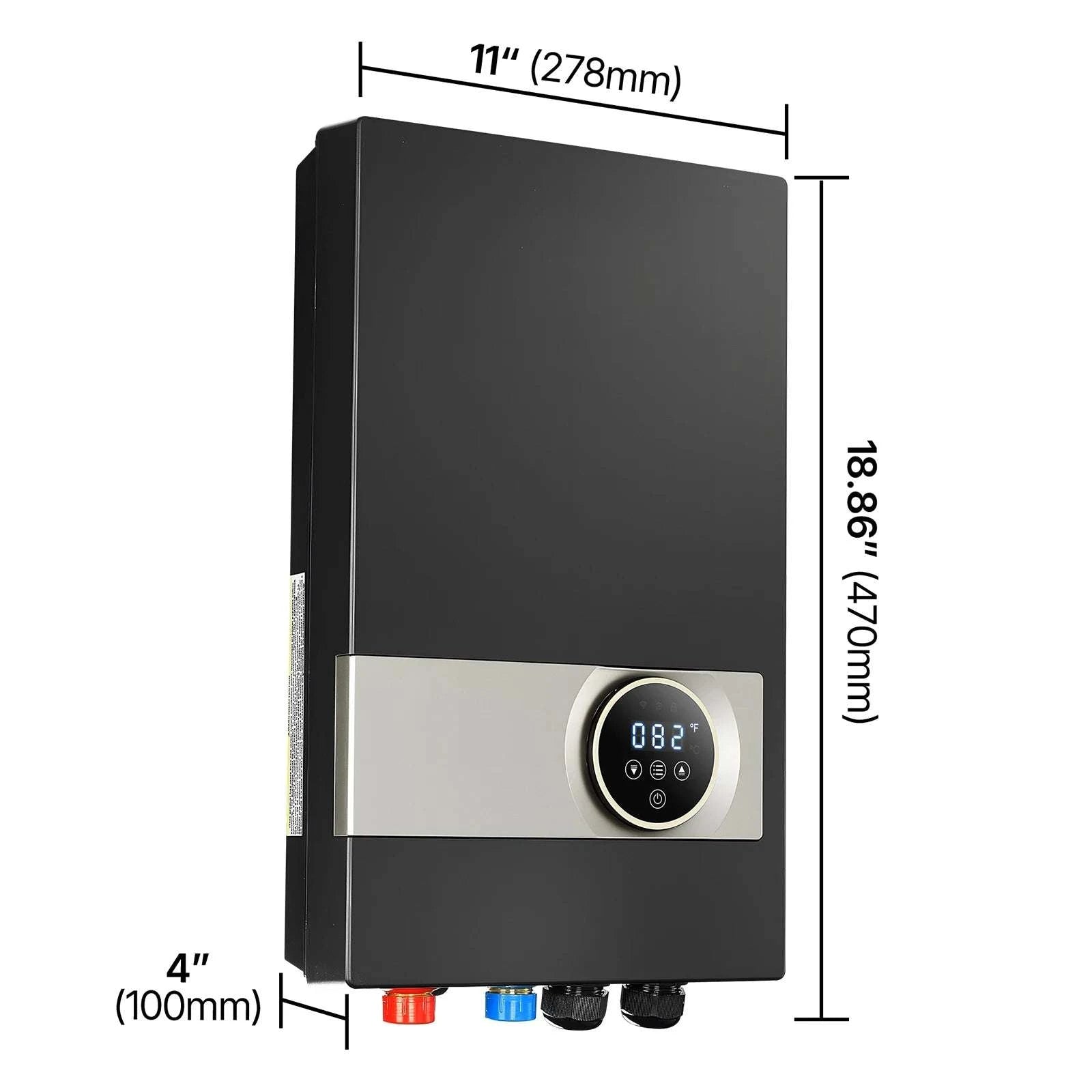 Tankless Electric Water Heater 27/36kW Instant Under Sink System-36 kW / United States