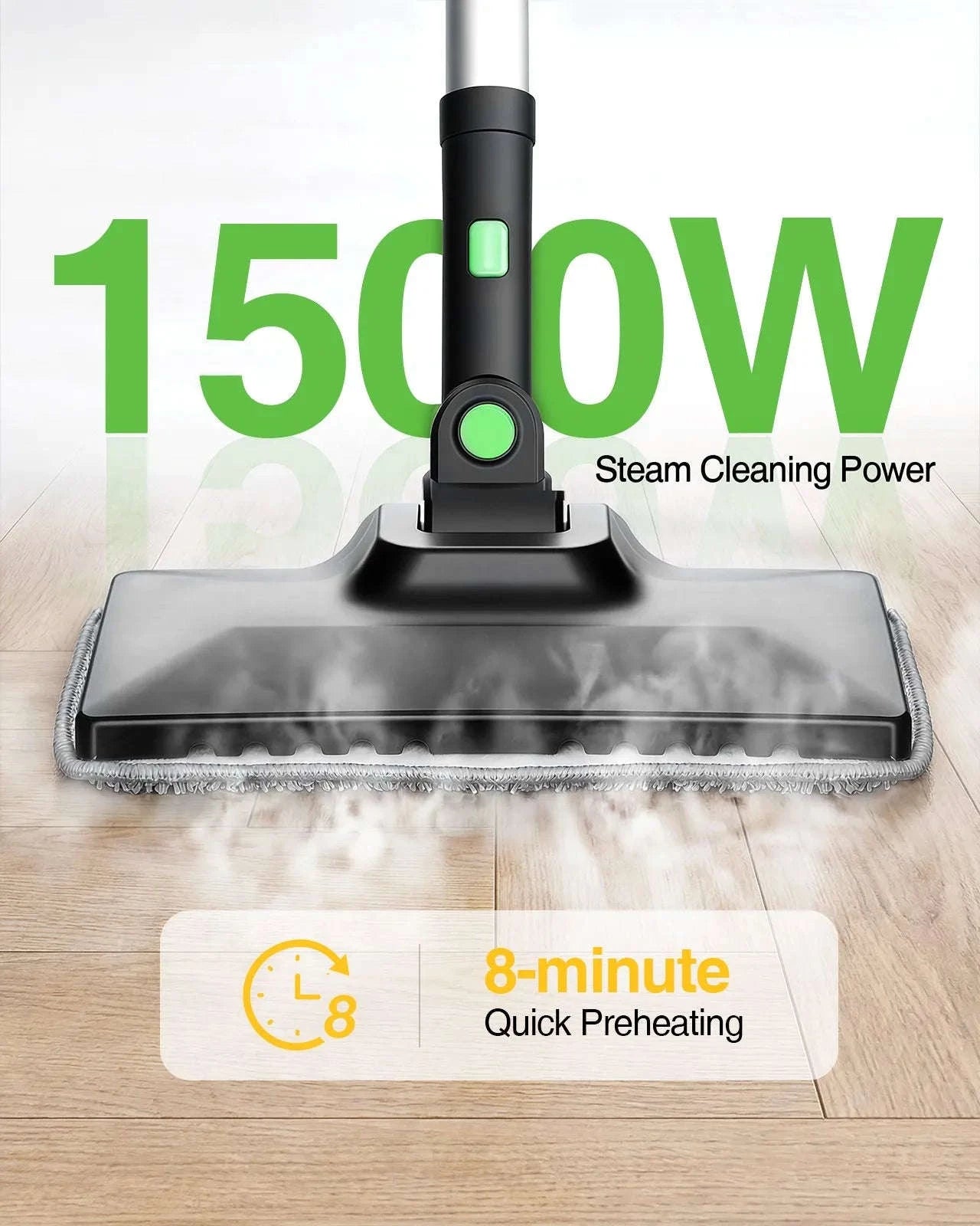 Taskstar 22-in-1 Steam Cleaner High Pressure Steam 1.6L Water TanK MultiFunction-United States / 100V-240V US Plug