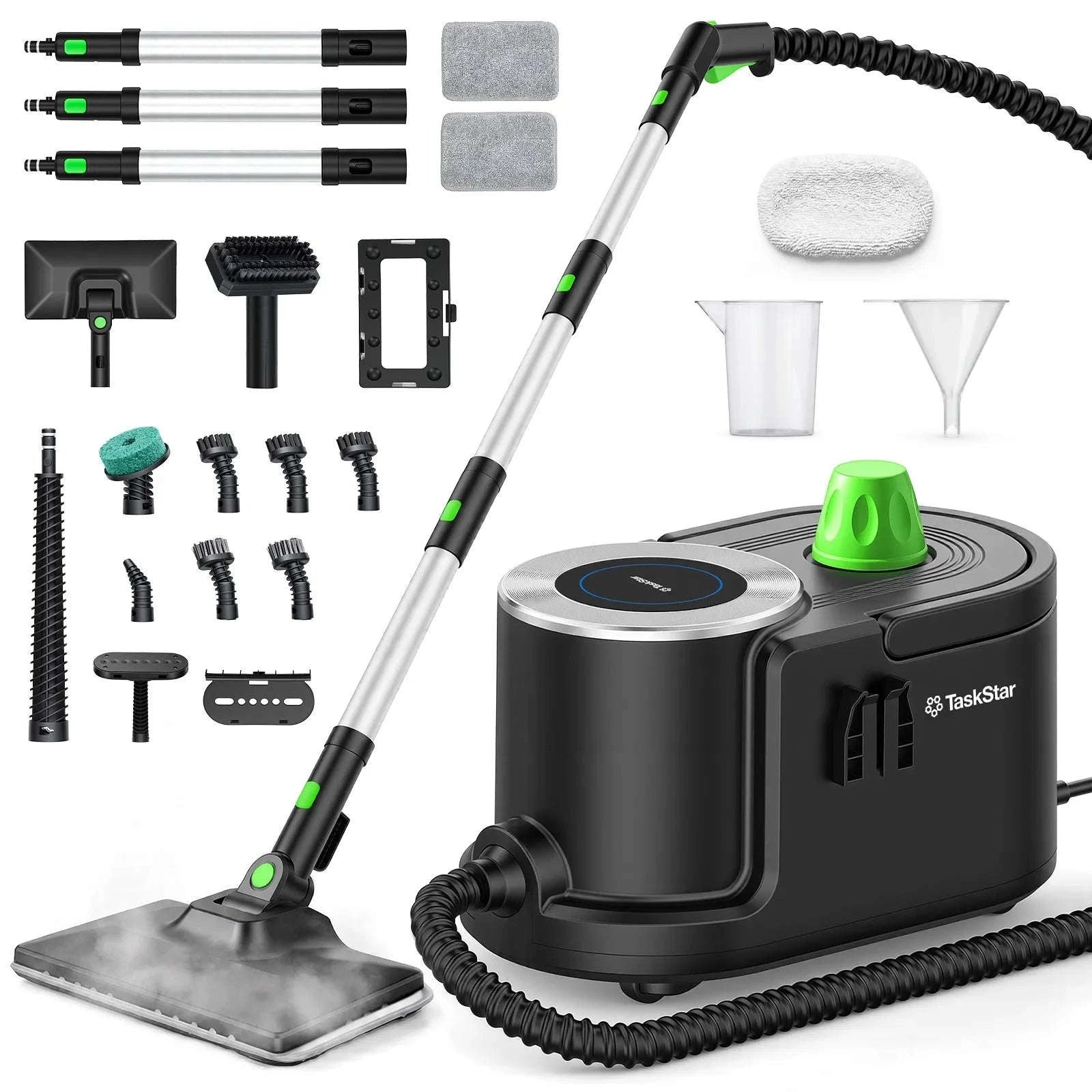 Taskstar 22-in-1 Steam Cleaner High Pressure Steam 1.6L Water TanK MultiFunction-United States / 100V-240V US Plug