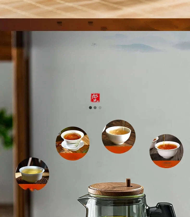 Tea Separation Mug with Glass Filter-650ml / Smoky gray