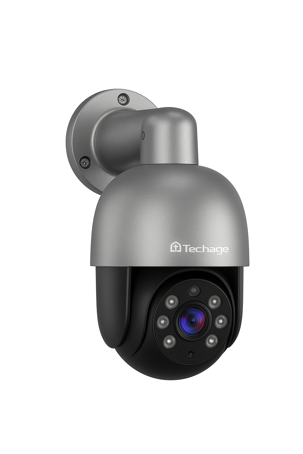 Caméra de surveillance PTZ PoE IP 8M avec détection humaine