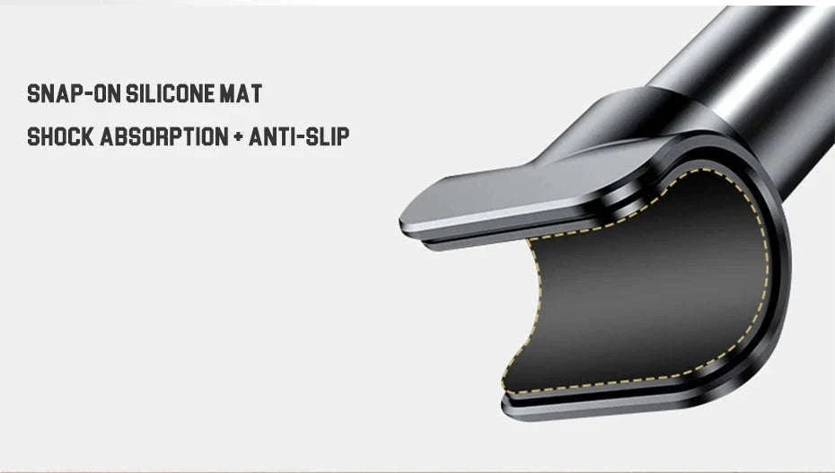 Telescopic Car Rear Seat Phone and Tablet Holder-Black