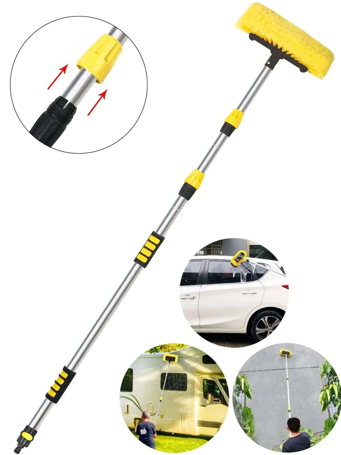 Telescopic Car Wash Brush-Set B