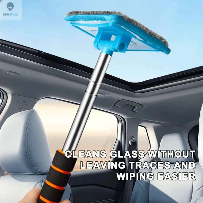 Telescopic Car Windshield Cleaning Brush-black