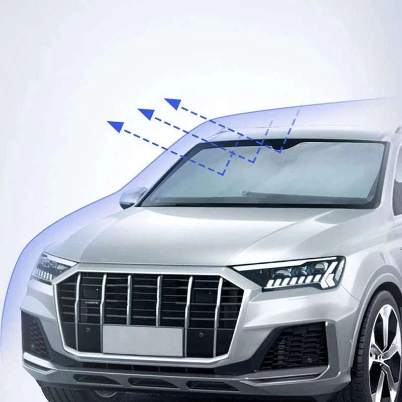 Telescopic Car Windshield Sun Shade Curtain 72cm-140cm Adjustable-1 pc