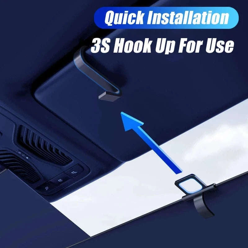 Telescopic Car Windshield Sun Shade Curtain 72cm-140cm Adjustable-1 pc