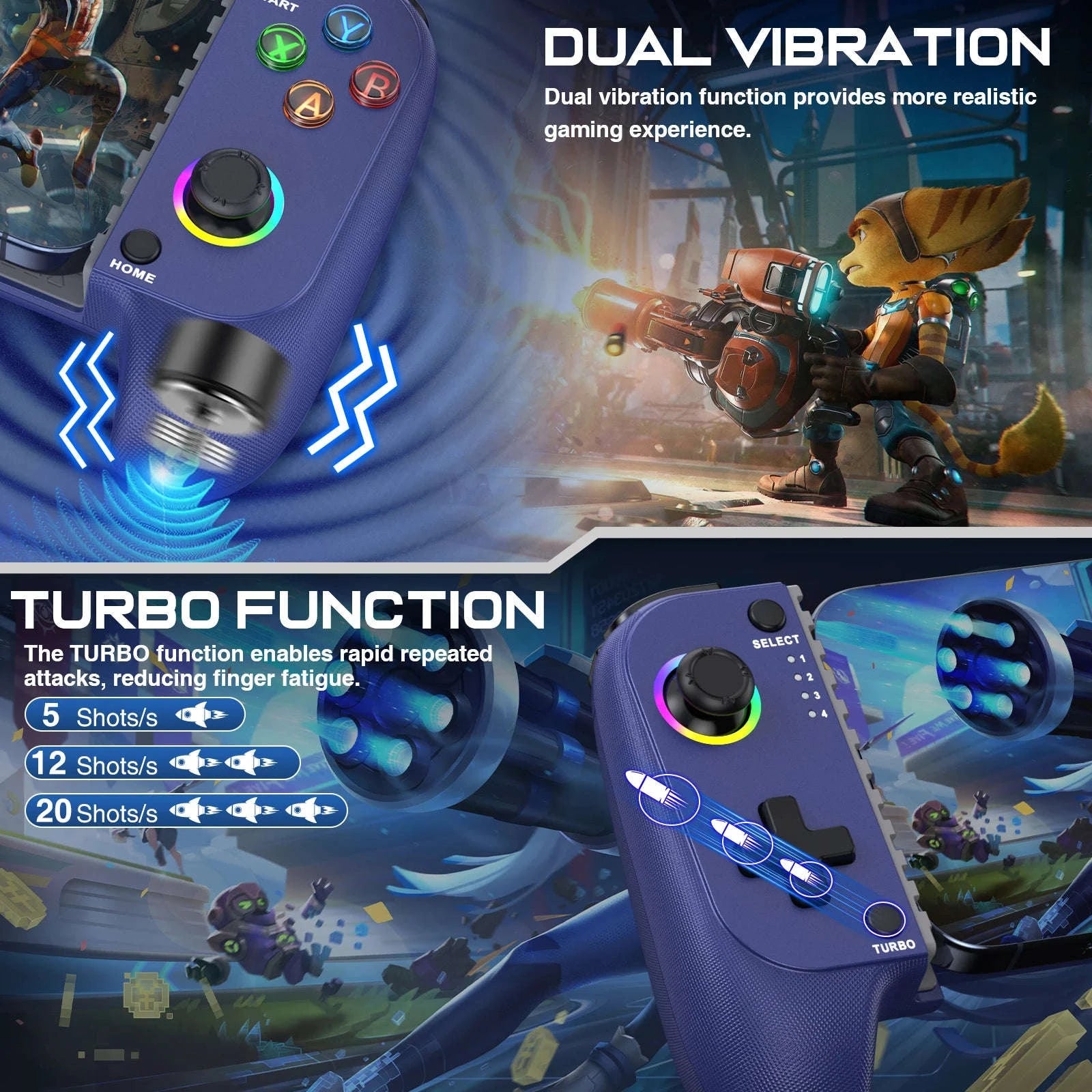 Telescopic Mobile Phone Game Controller for iPhone and Android-BEBONCOOL MC101 / United Kingdom