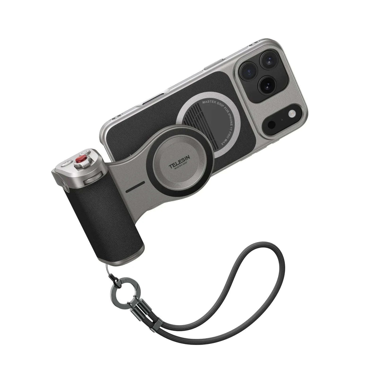TELESIN Magnetic Master Grip Kit for iPhone 17 Series-17Pro max no light