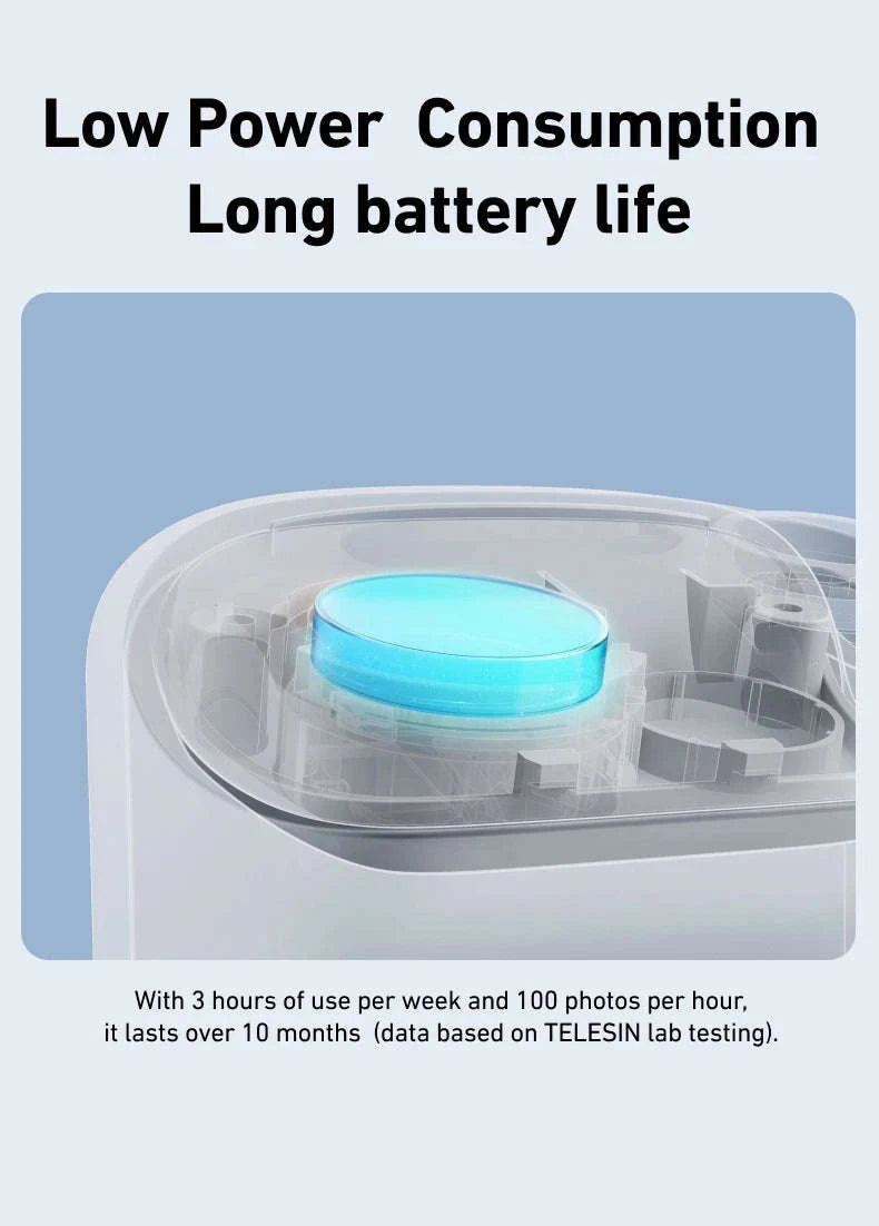 TELESIN Magnetic Phone Camera Hand Grip with Remote Control-Hand Grip Fill light