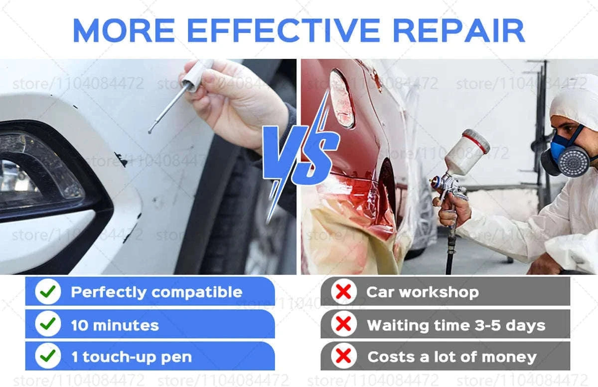 Tesla Car Paint Repair Pen for Scratch Touch-Ups-Pearl White PPSW