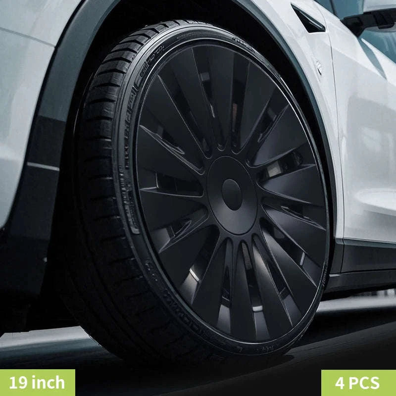 Tesla Model Y Wheel Cover Set for 19-Inch Wheels-Cyclone Style / france