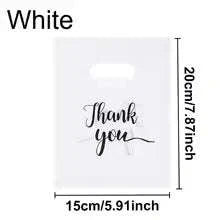 Thanksgiving Gift Bag Black – 100PCS Party & Event Packaging-Pink-20x30cm / 100pcs