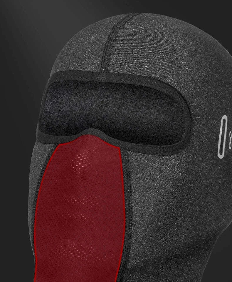Thermal Cycling Cap Fleece Winter Headgear with Glasses Hole-LF8008-2