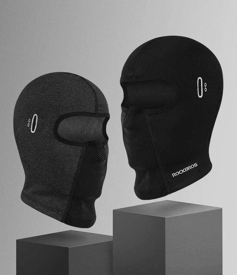 Thermal Cycling Cap Fleece Winter Headgear with Glasses Hole-LF8008-2