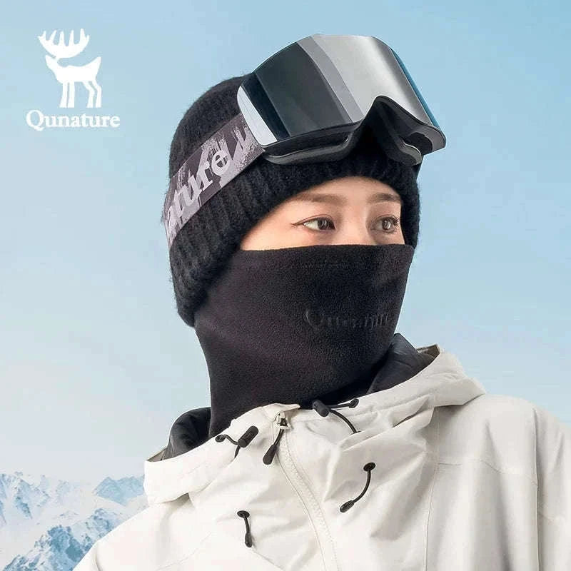 Thermal Fleece Balaclava Full Face Mask for Winter Outdoor Use-014-WB023-BK / S