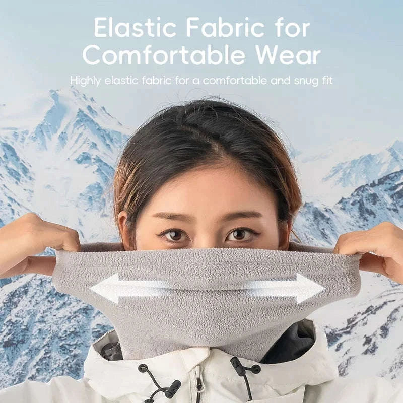 Thermal Fleece Balaclava Full Face Mask for Winter Outdoor Use-014-WB023-BK / S