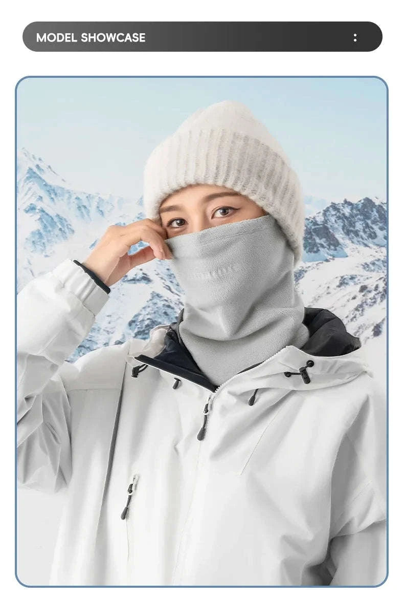 Thermal Fleece Balaclava Full Face Mask for Winter Outdoor Use-014-WB023-BK / S